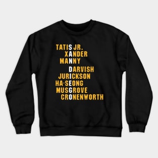 San Diego Names 2024 Crewneck Sweatshirt